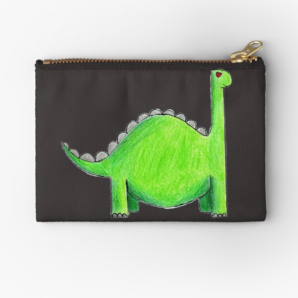 Doug the Dinosaur Zipper Pouch