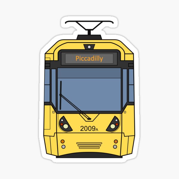 Aperçu de l'œuvre Manchester Tram (2009) créée et vendue par Charlie Care.