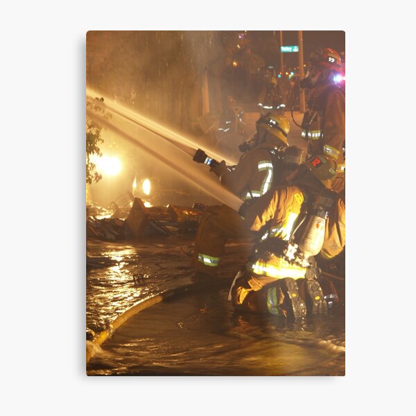 Burbank Engine 12 Dec 26, 2006 Metal Print