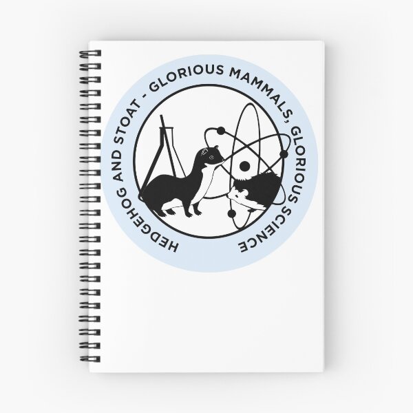 Item preview, Stoat Hedgehog Glorious Science  designed and sold by PPricklepants.