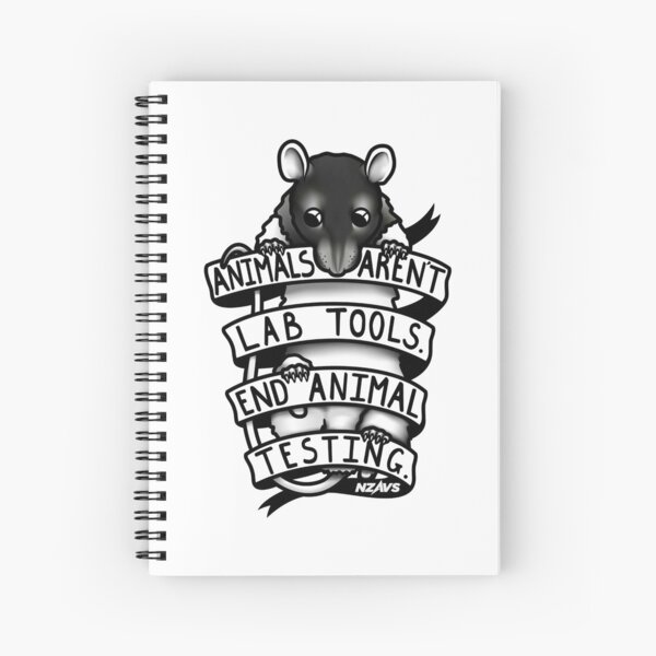 Animals Aren't Lab Tools Spiral Notebook