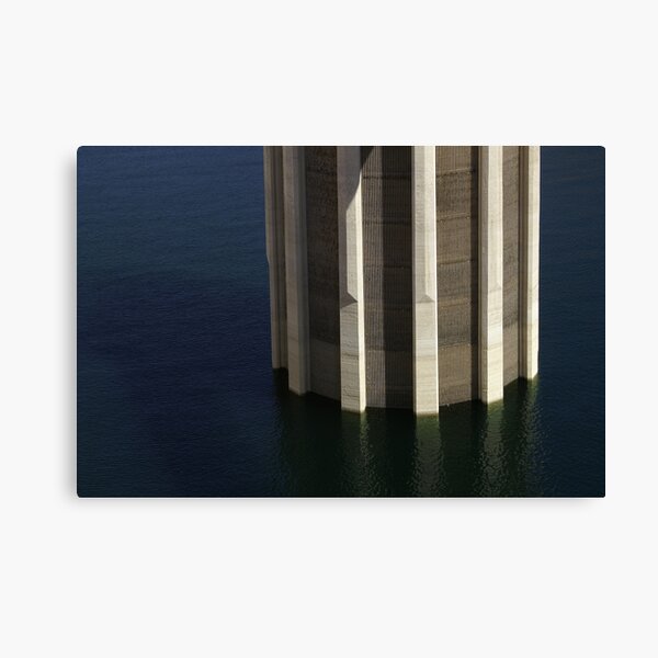 Hoover Dam Column Canvas Print