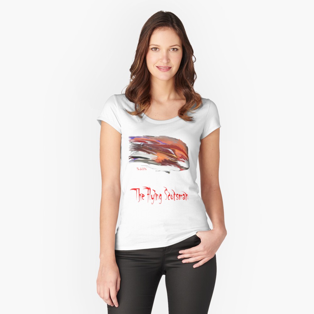 Item preview, Fitted Scoop T-Shirt designed and sold by windana1.