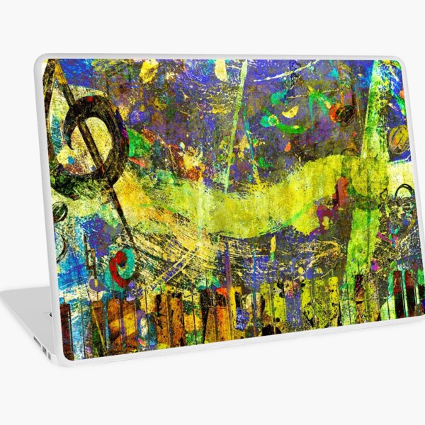 Crazy Jazz Laptop Skin