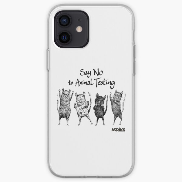 Say No to Animal Testing - Purita Mok iPhone Soft Case