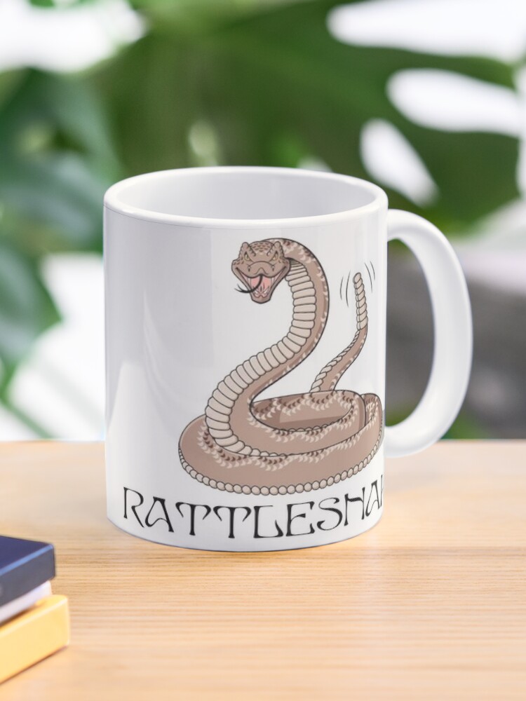 Sabio dueño Aproximación Taza de café «Serpiente de cascabel - Serpiente - Camisa de serpiente de  cascabel - Camisa de serpiente de cascabel - Pintura de serpiente de  cascabel - Dibujo de serpiente de cascabel -