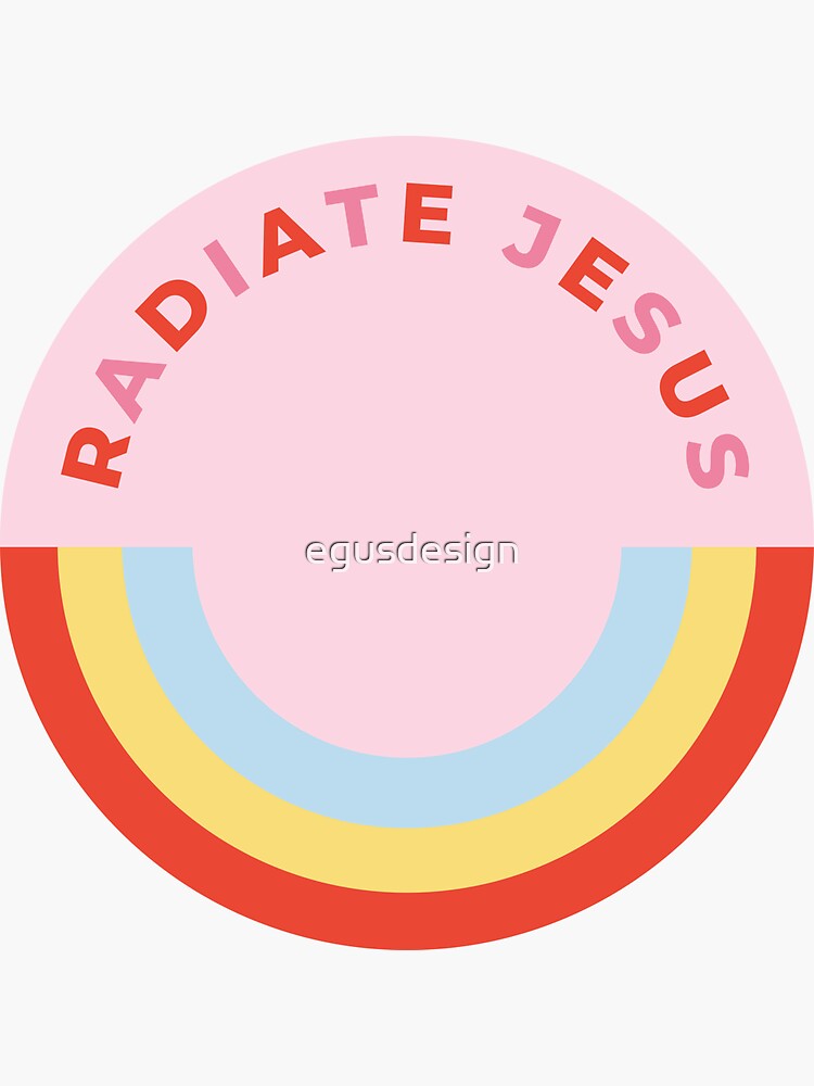 Radiate Jesus by egusdesign