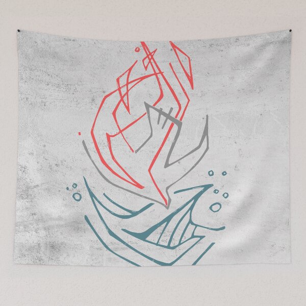 Item preview, Christian Holy Spirit symbol religious illustration designed and sold by Bernardo Ramonfaur.