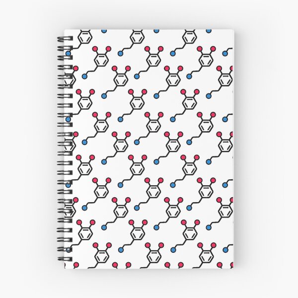 Item preview, Dopamine Molecule Pattern designed and sold by ce54r.