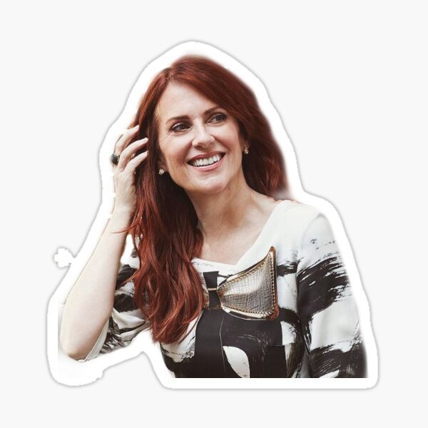 Megan Mullally smiling Sticker