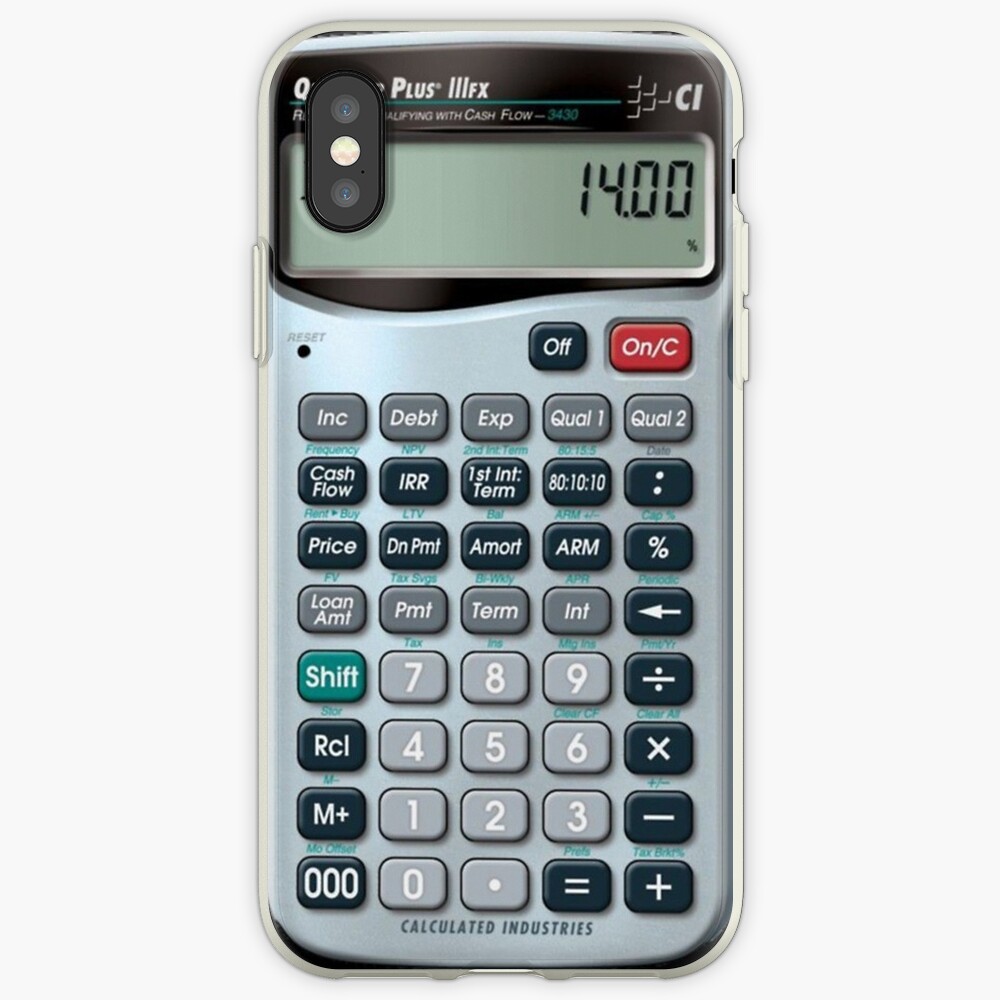 "Calculator Phone Case" iPhone Case & Cover by josephinezclark Redbubble