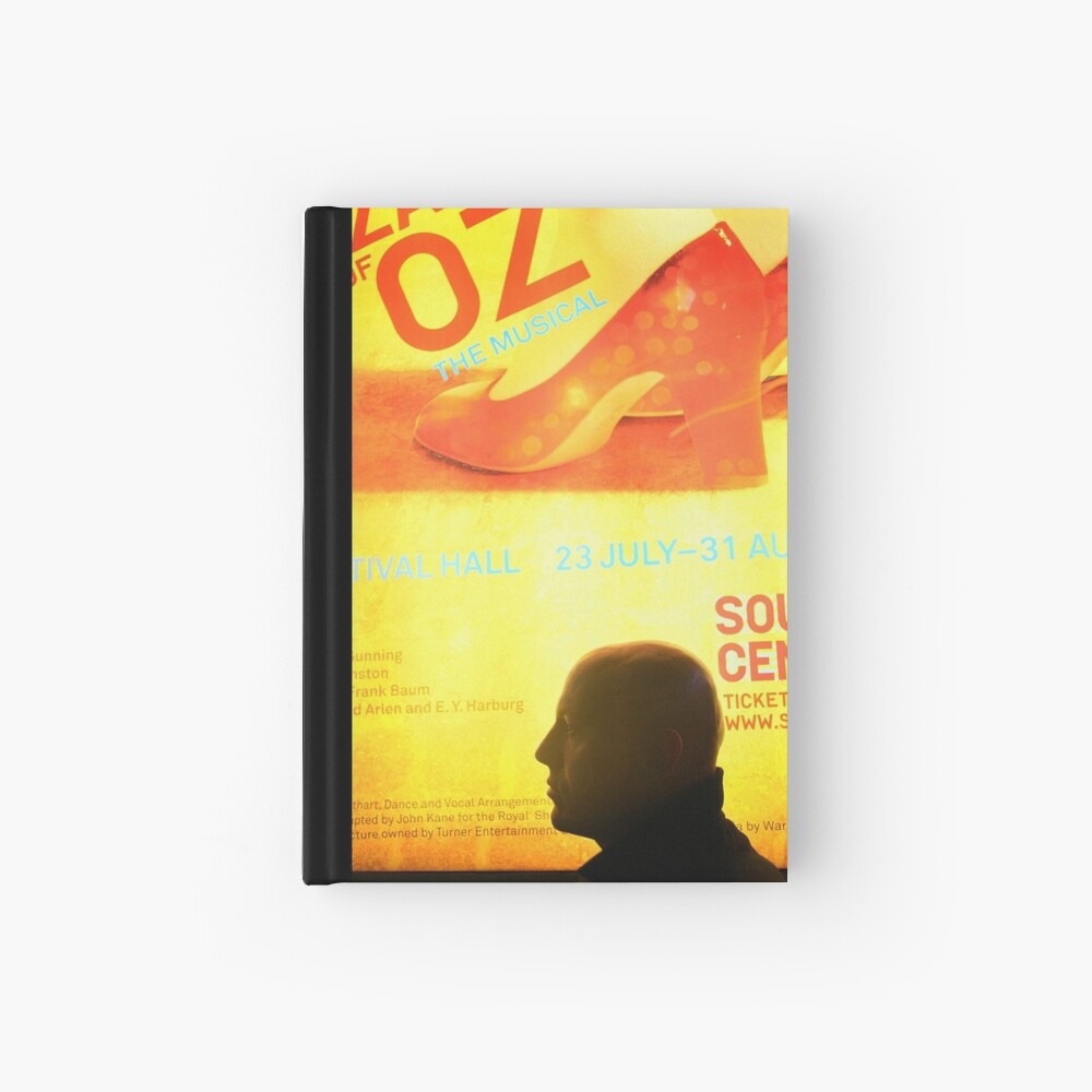 Ruby Red Slippers - Actor Eoin Whelan Hardcover Journal