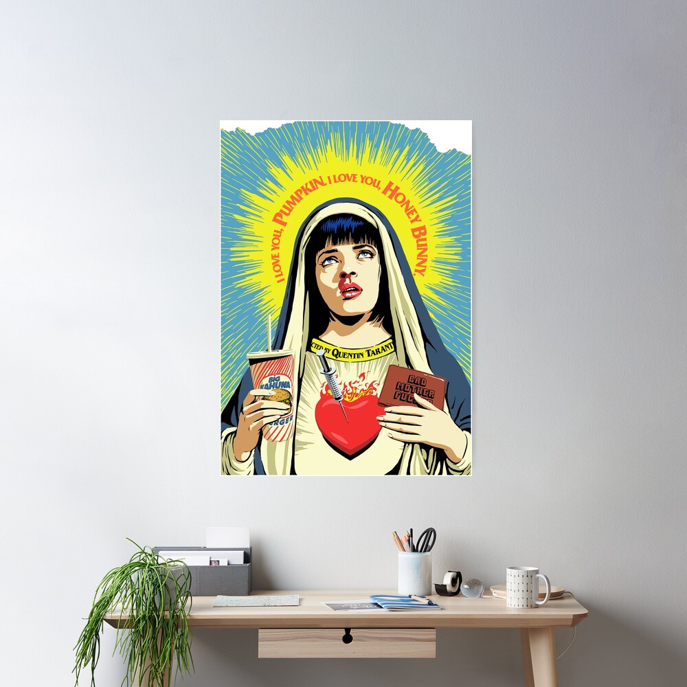 【額縁付き】A2 ポスター Bad Mother Butcher Billy Bad Mother