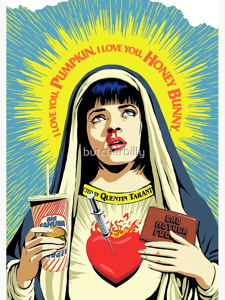【額縁付き】A2 ポスター Bad Mother Butcher Billy Bad Mother