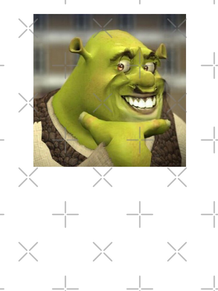 Shrek face meme Sticker for Sale by calamity02