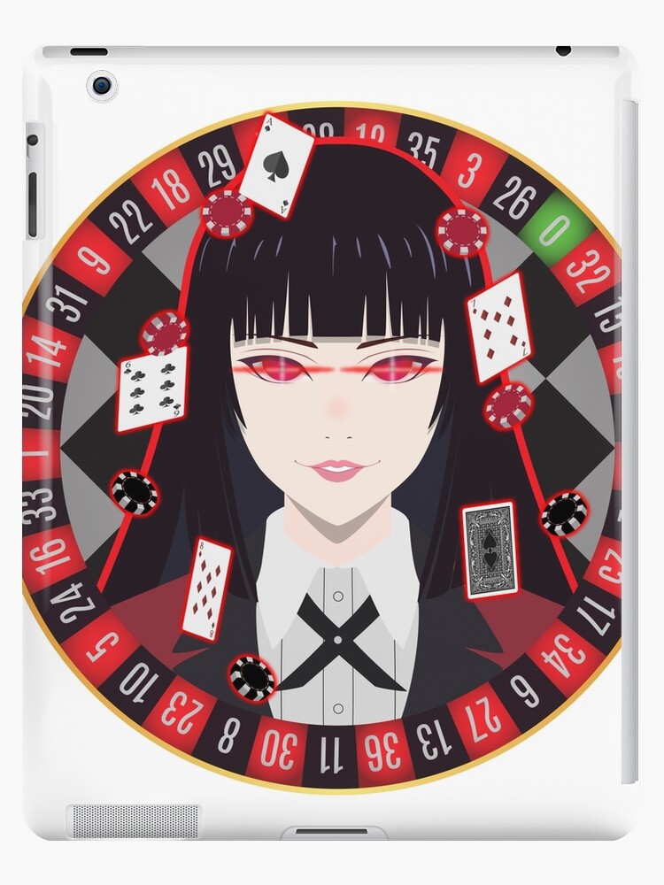 Kakegurui Jabami Yumeko Minimalistic Ver 2 Ipad Case Skin By Akbarmna Redbubble