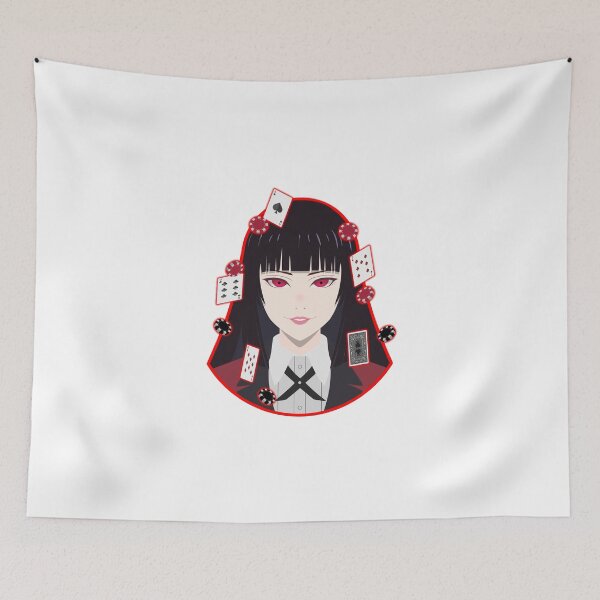 Item preview, Kakegurui: Jabami Yumeko Simple Vector Ver.2 designed and sold by Akbar Mna.
