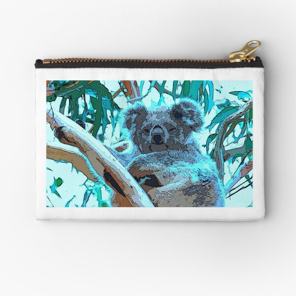 Sleepyhead koala Zipper Pouch
