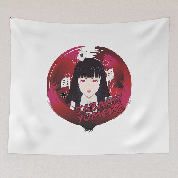 Item preview, Kakegurui: Jabami Yumeko Brush Stroke Badge Ver.1 designed and sold by Akbar Mna.