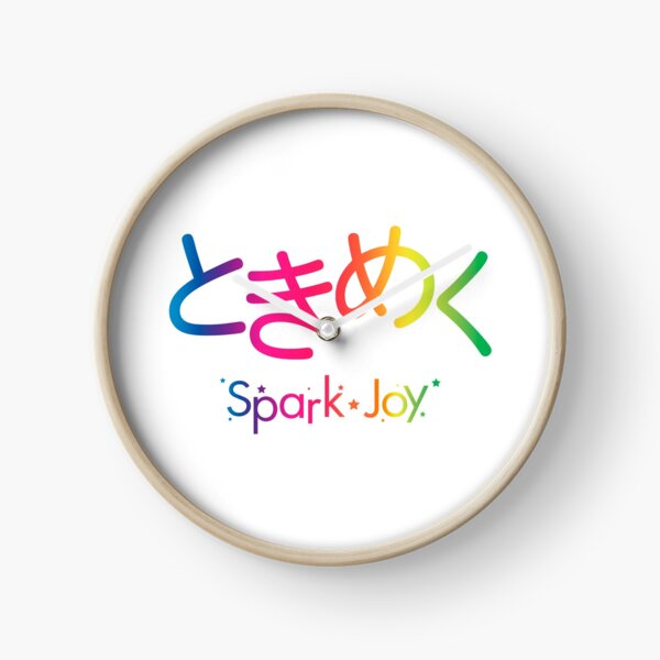 Tokimeku (Spark of Joy) - Rainbow Color version Clock