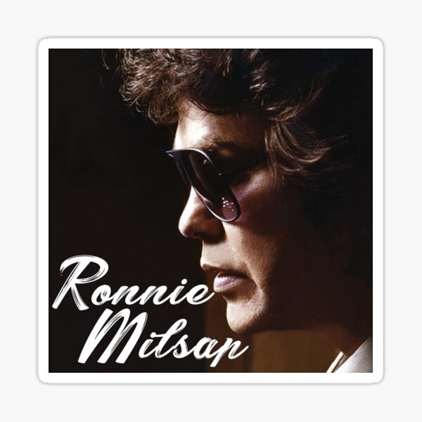 “Ronnie Milsap Singer” Sticker for Sale by mujnah33 | Redbubble