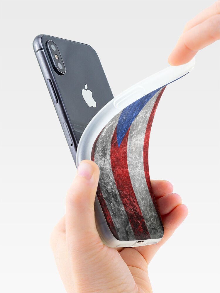 Alternate view of Bandera de Puerto Rico iPhone Case & Cover