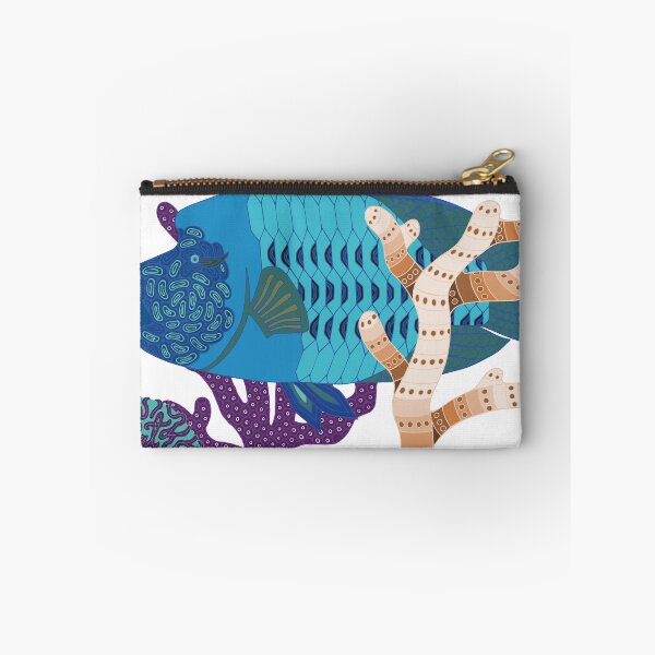 Item preview, Fish Wrasse Genuine Aboriginal Art 5 designed and sold by wigilwigil.
