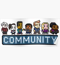 8-Bit-Gemeinschaft Poster