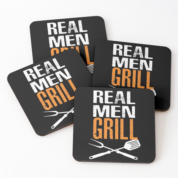 Item preview, Real Men Grill designed and sold by overstyle.