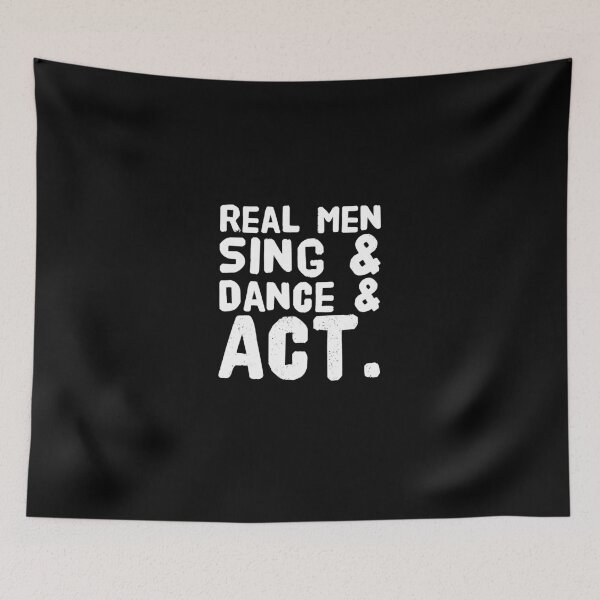 Item preview, Real men sing dance & act - singer designed and sold by Captain Mood.