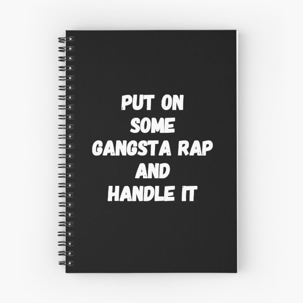 Item preview, Put on some gangsta rap and handle it designed and sold by Captain Mood.