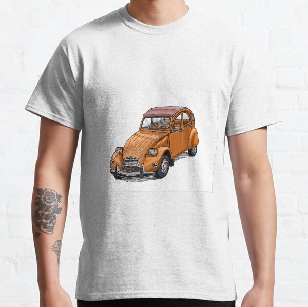 2cv naranja Camiseta clásica