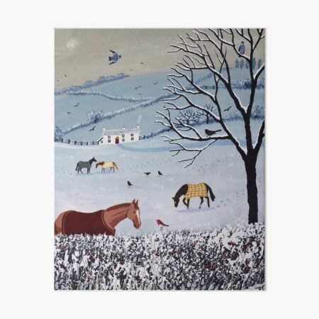 Item preview, Over Snowy hedge designed and sold by Jo Grundy.