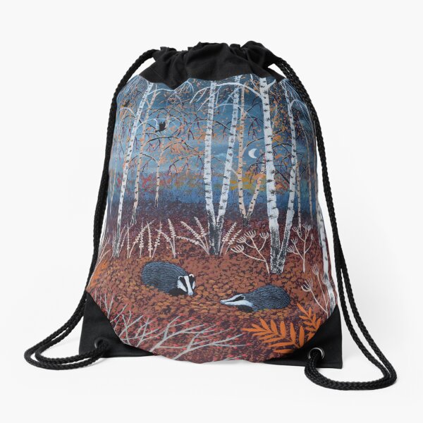 Item preview, The Badgers of Autumn Wood designed and sold by Jo Grundy.