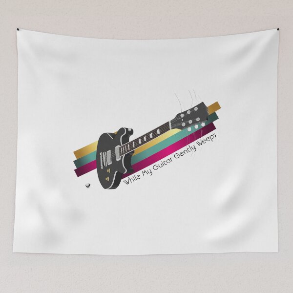 Item preview, Guitar While my guitar gently weeps designed and sold by Alexandra Kueny.