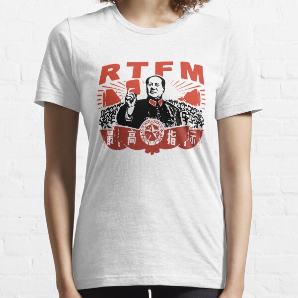 Chairman Mao RTFM Roy Essential T-Shirt