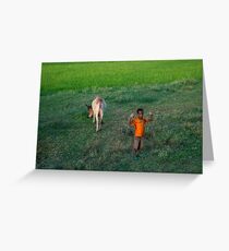 Antsokia Valley, Ethiopia Greeting Card