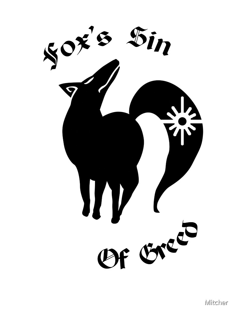 Seven Deadly Sins Greed Kids T Shirt By Mitcher Redbubble