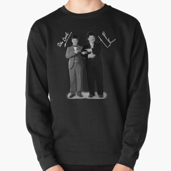Stan Laurel and Oliver Hardy Pullover Sweatshirt