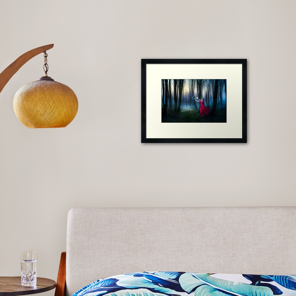 Item preview, Framed Art Print designed and sold by Rinkydink.