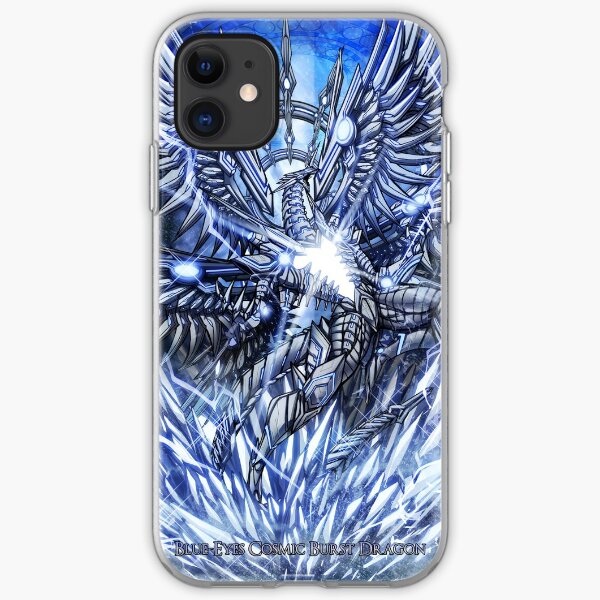 Blue Eyes White Dragon Iphone Cases Covers Redbubble - floral fury roblox id