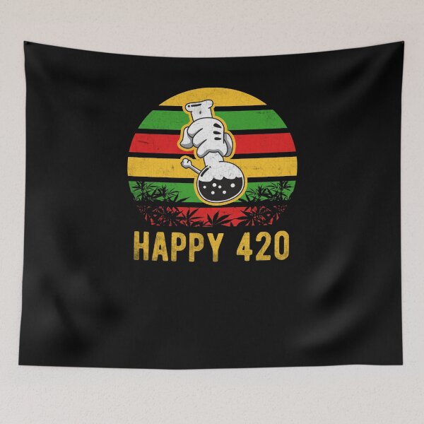 Item preview, Vintage 420 Marijuana Glass Bong designed and sold by hadicazvysavaca.