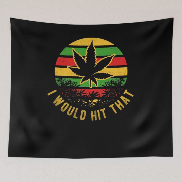 Item preview, Vintage Marijuana Leaf I Would Hit That designed and sold by hadicazvysavaca.