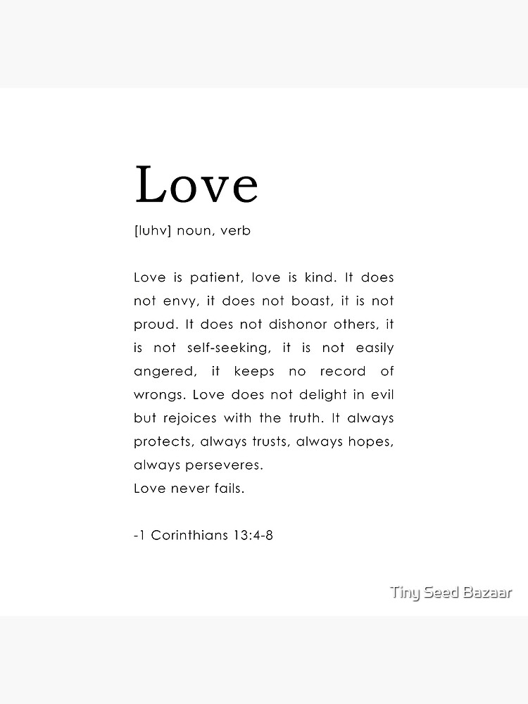 Love Never Fails - Bible Meaning Explained