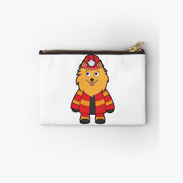 Item preview, pomeranian firefighter designed and sold by mi-xo.