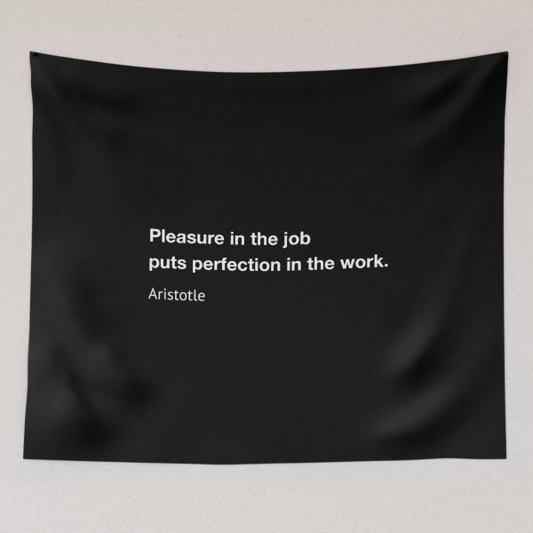 Item preview, Aristotle pleasure puts perfection - black designed and sold by topower.