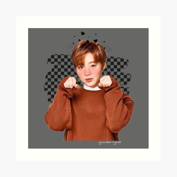 Park Jihoon Cutie Art Print