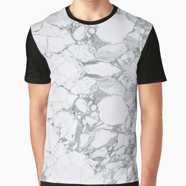 Modern Marble Pattern Graphic T-Shirt