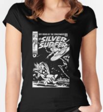 SILVER SURFER- JOHN BUSCEMA Women's Fitted Scoop T-Shirt