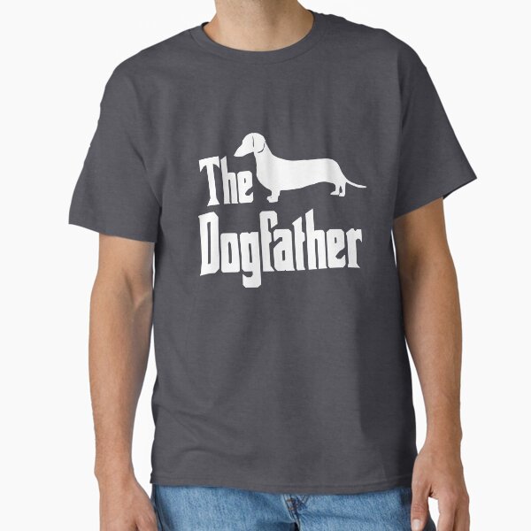 Item preview, The Dogfather Dachshund Doxie Weiner Dog funny gift idea designed and sold by HEJAshirts.